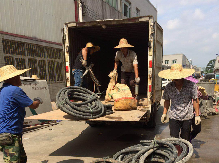 邻水一部件厂房地基出现下沉注浆加固